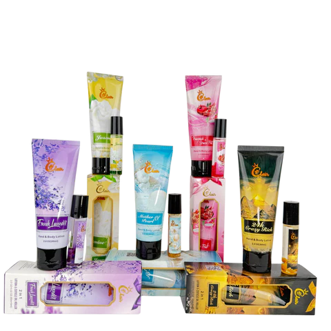 2-in-1 Pocket Perfumes with Hand Lotions