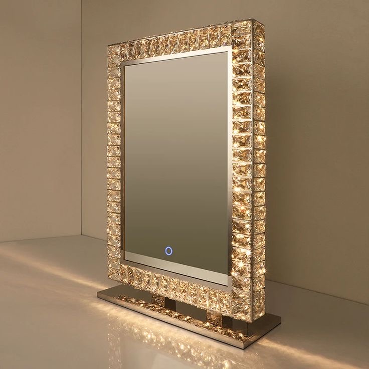 Crystal led mirrors