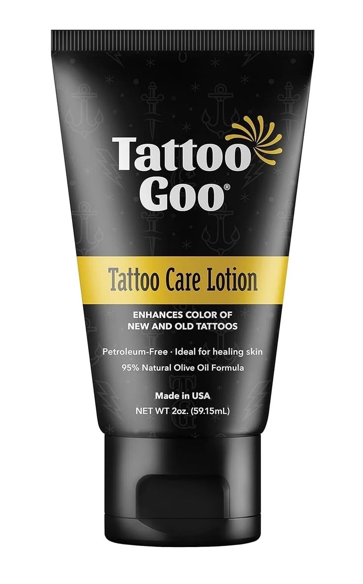 Tattoo moisturizing lotion