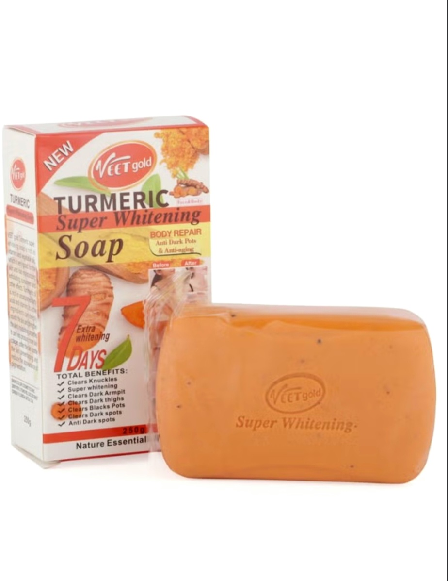 Veet Gold Carrot Whitening Soap