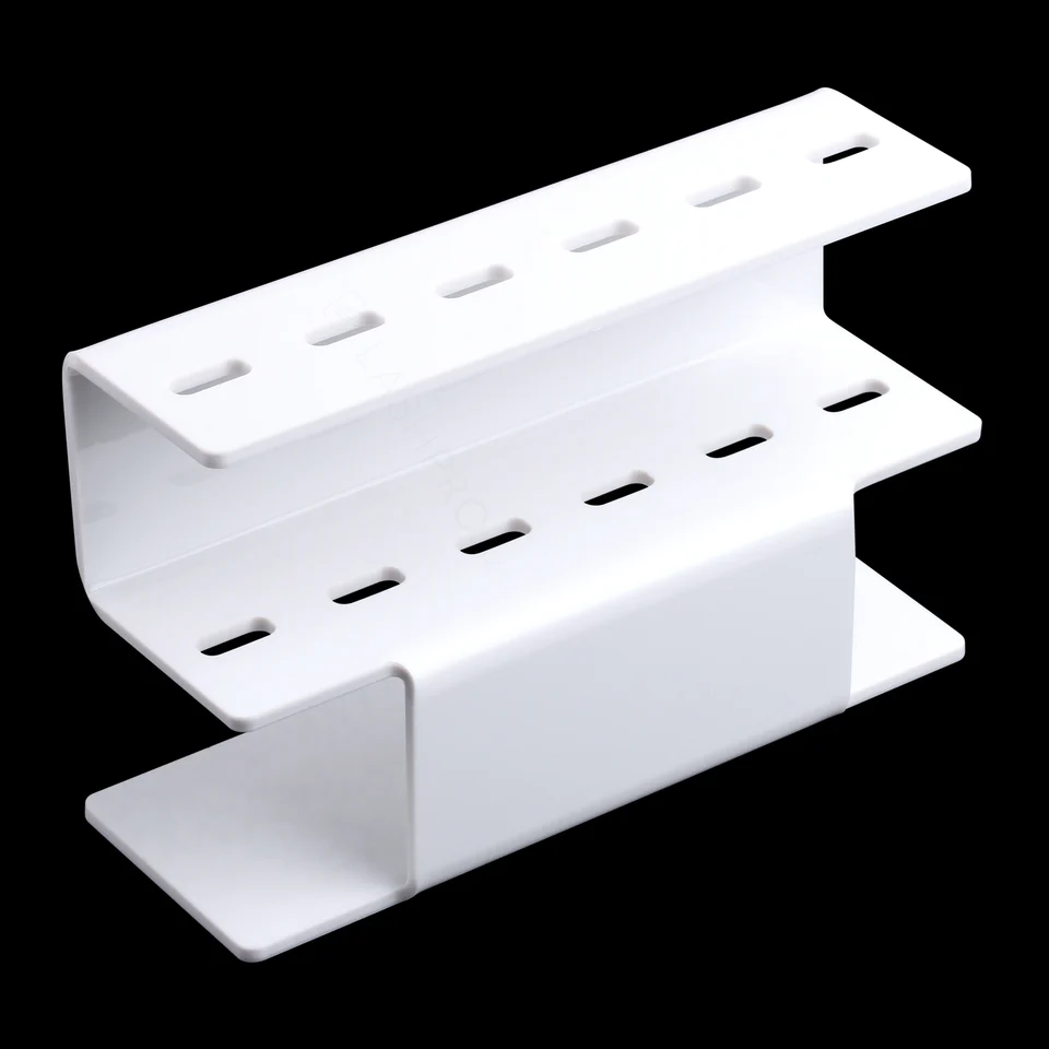 Professional 6-Slot Acrylic Tweezer Holder