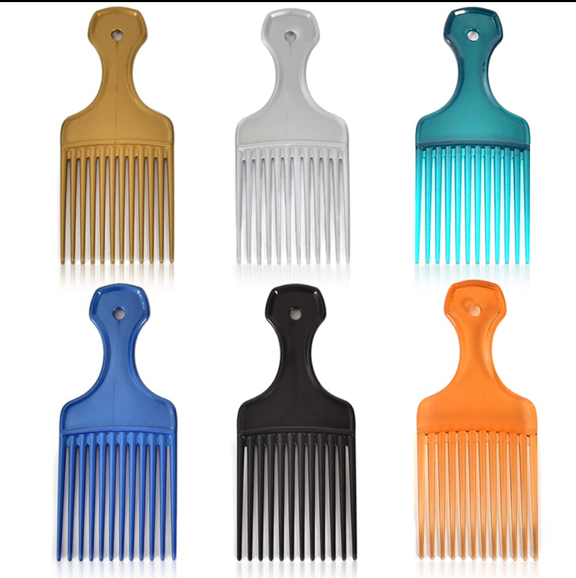 Afro Pick Comb – Wide Tooth Detangling Comb